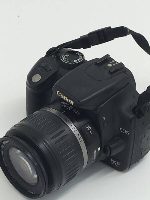 Canon EOS 350D DSLR Camera + Lens