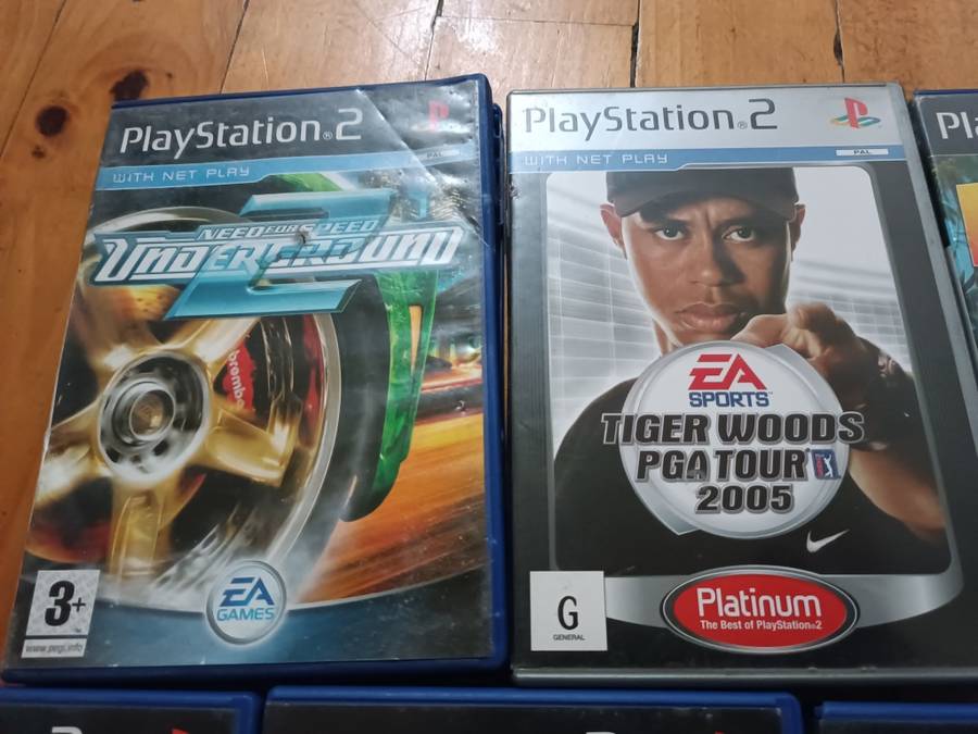 9 x Ps2 Games sold as is