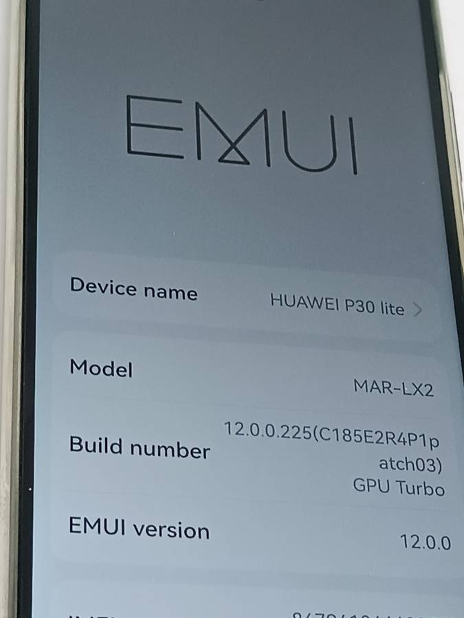 Huawei P30 lite - 128GB (screen issue)