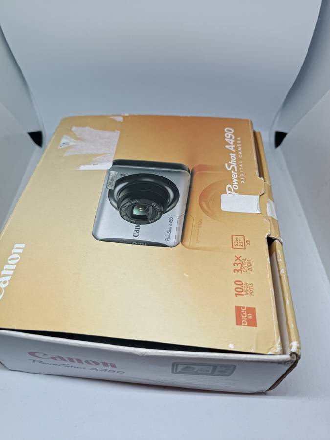 Canon Powershot A490 - 10.3MP - 3.3x Zoom - Digital Camera