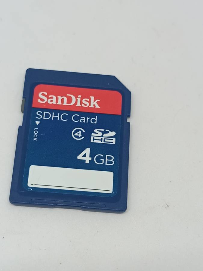 SanDisk 4GB SDHC CARD