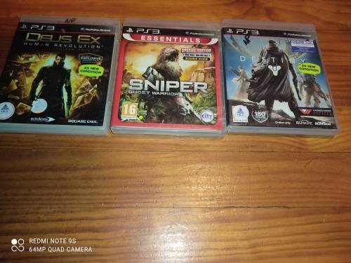 PS3 CONSOLE PLUS GAMES