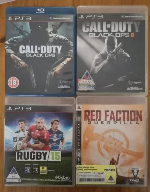 PLAYSTATION 3 CONSOLE + 4 GAMES!!