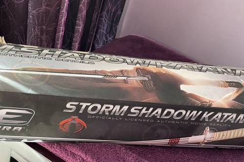GI Joe The Rise Of Cobra Storm Shadow Katana Movie Replica