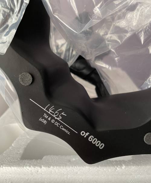 Christian Bale Batman Statue Dark Knight sculpted by Kolby Jukes DC Direct Limited Edition 1465/6000