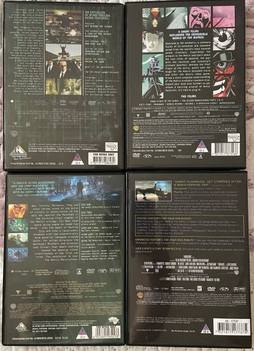 The Matrix DVD Collection