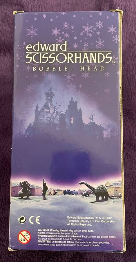 Funko Edward Scissorhands Wacky Wobbler Bobble Head