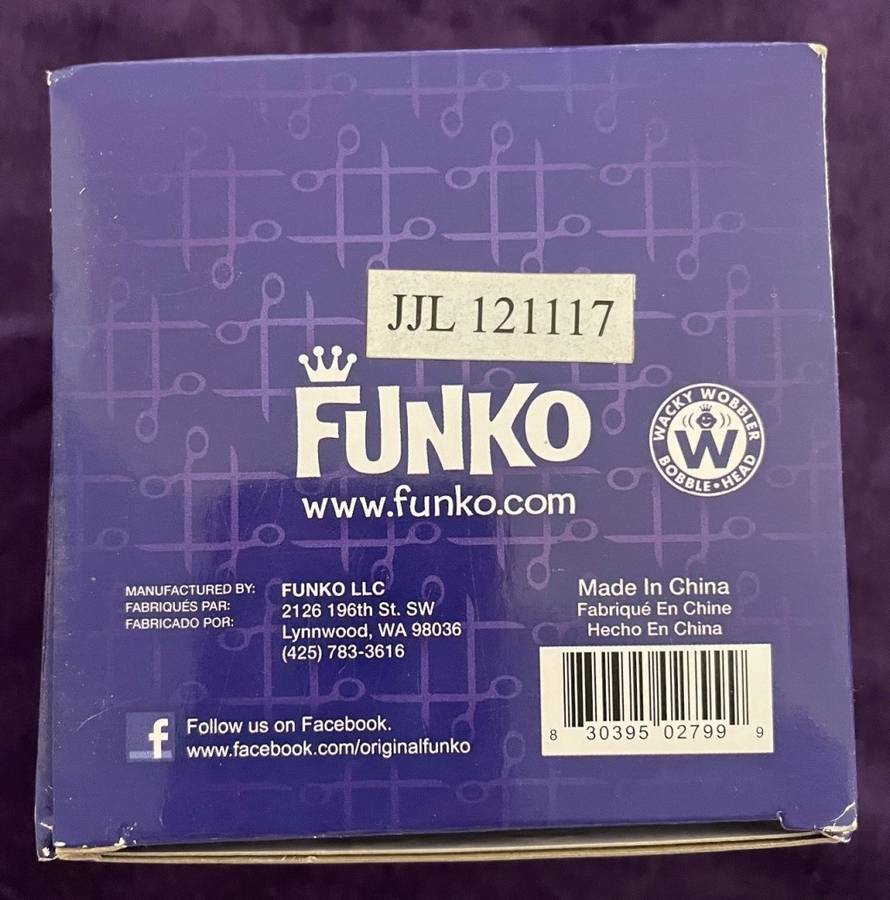 Funko Edward Scissorhands Wacky Wobbler Bobble Head