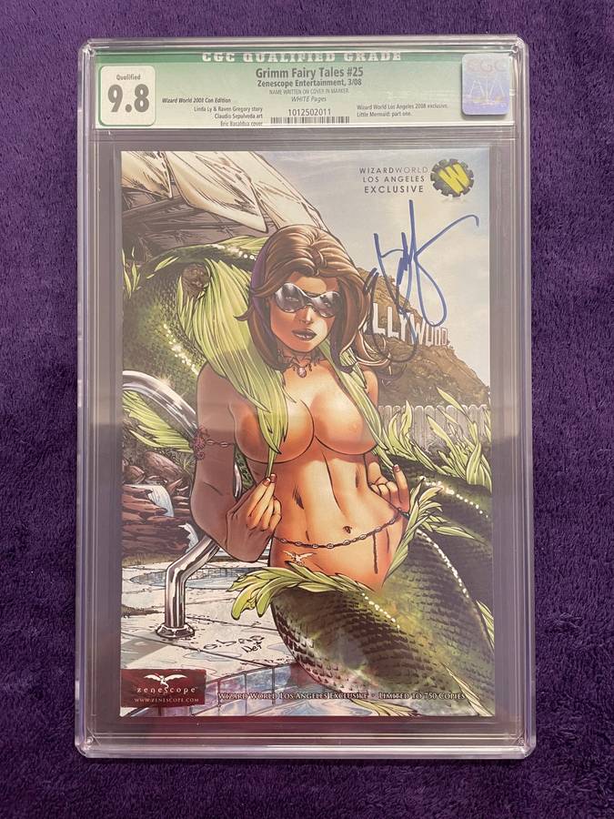 CGC Qualified Comic Book (Signed)  - Grimm Fairy Tales