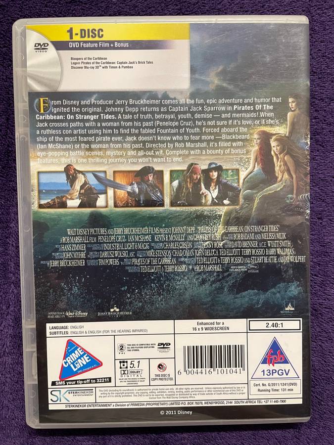 Movie Mix Pirates Of The Caribbean Set