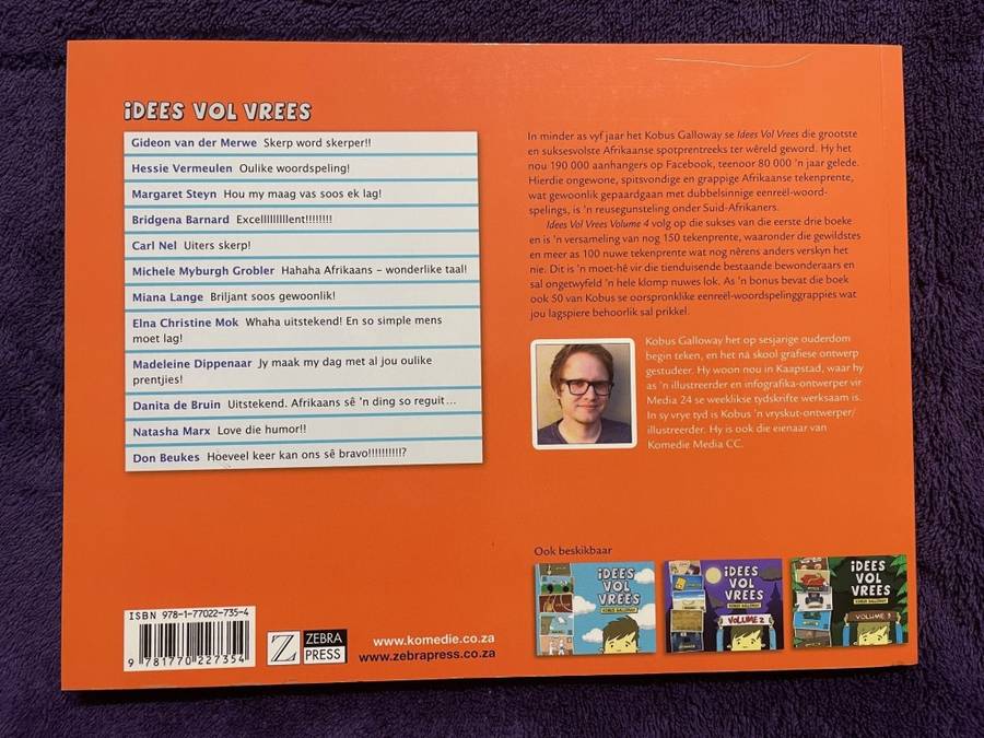 Idees Vol Vrees: Volume 4 (Softcover) - Kobus Galloway