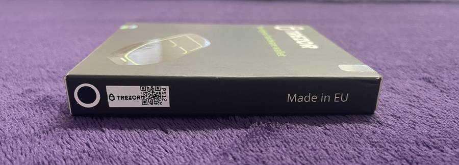 Trezor Cryptocurrency Hardware Wallet - Black