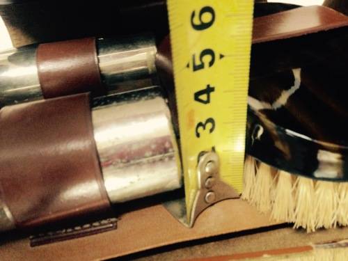 Mens Travel case brush Mirror Comtainers Tooth Brush