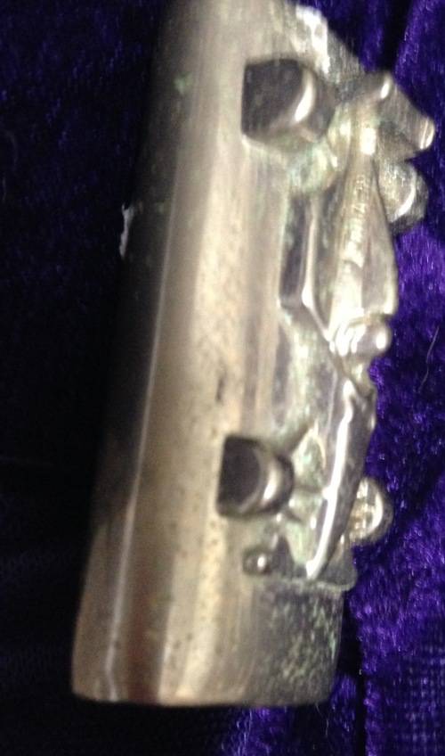 Rare* Novelty *Car Shape Lighter Holder RENAULT silver tone