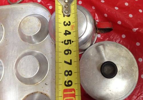 3 lovely Vintage metal item  !!Lets Bake !!items*GREAT COUNTRY HOME DECOR*L@@KatMyBUY NOW*NO WAIT