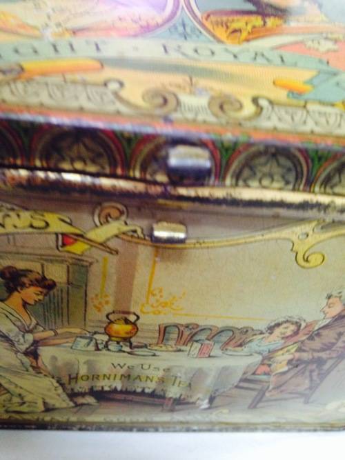 !!!!RARE!!!!!1920 "HORNIMAN'S PURE TEA" Tea Tin *GREAT COUNTRY HOME DECOR*L@@KatMyBUY NOW*NO WAIT
