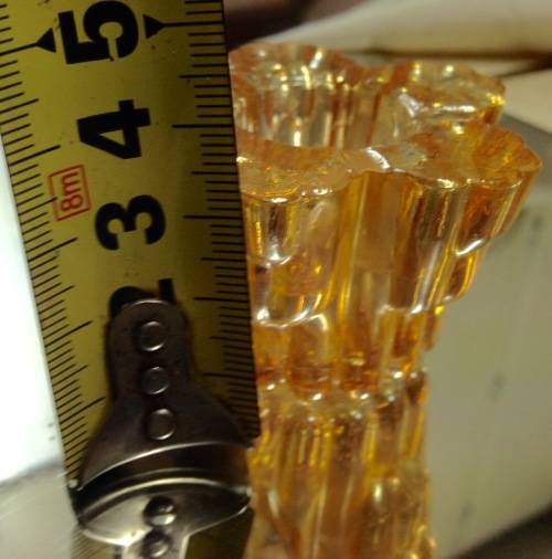 1GLASS PAPER WEIGHTcarnival style glass style