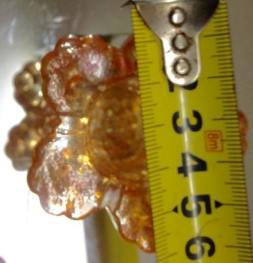 1GLASS PAPER WEIGHTcarnival style glass style