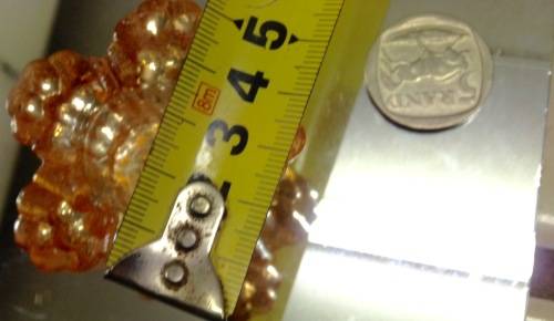 1GLASS PAPER WEIGHTcarnival style glass style