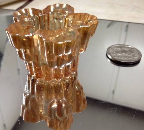 1GLASS PAPER WEIGHTcarnival style glass style