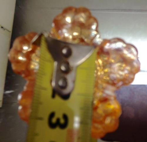 1GLASS PAPER WEIGHTcarnival style glass style