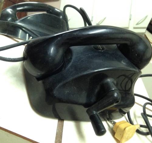 SIEMENS Telephone Bakelite Hand CRANK*LOOK At All My BUY NOW listings NO WAITING