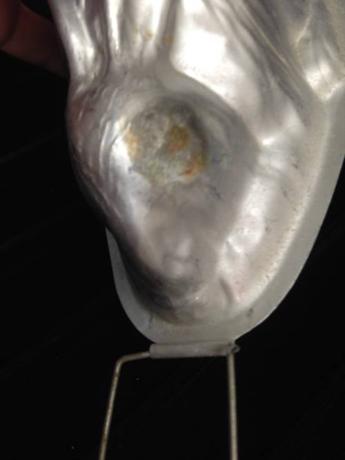 c1931/51Rabbit Jelly Mould has wireStandEasierforLiquid LOOK At All My BUY NOW LISTINGS NO WAITING
