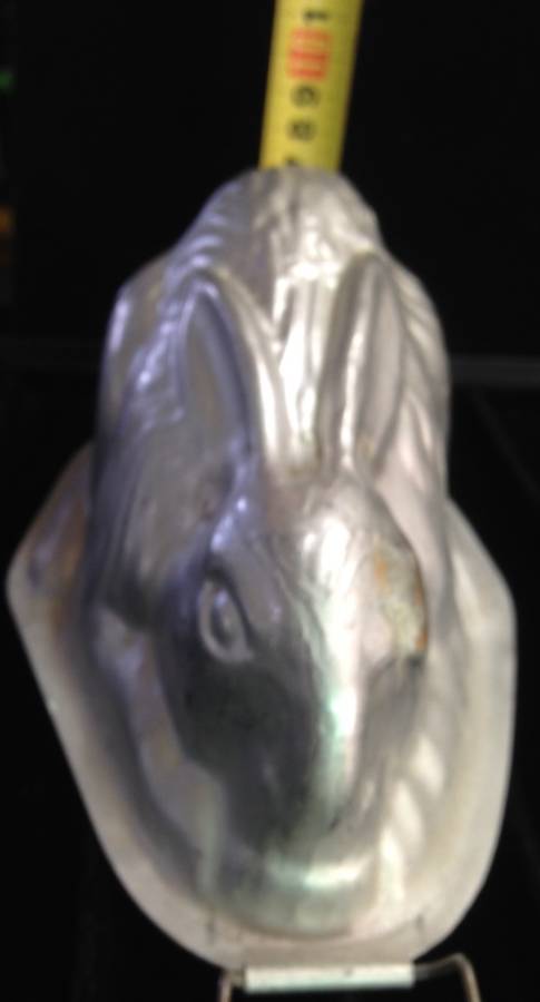 c1931/51Rabbit Jelly Mould has wireStandEasierforLiquid LOOK At All My BUY NOW LISTINGS NO WAITING