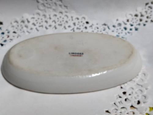 stamped LIMOGES France   courting couple Trinket PIN trays*Look At My BUY NOW Listing*NO WAITING