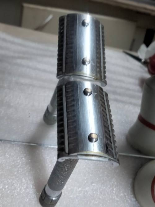 Red Ring Eclipse DE safety Razor working Sheffield England LOOK At My BUY NOW listings NO WAITING