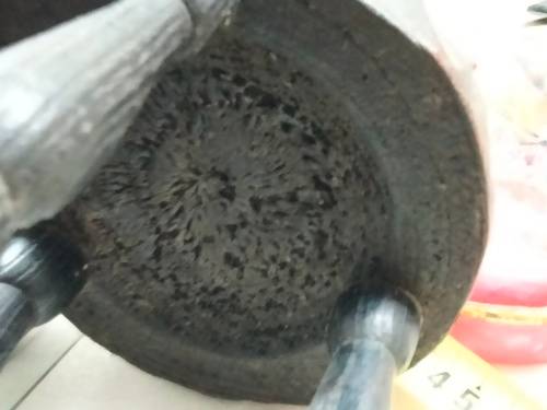 Lantern Candle holder BIG hand carved 692gr finial rope columns