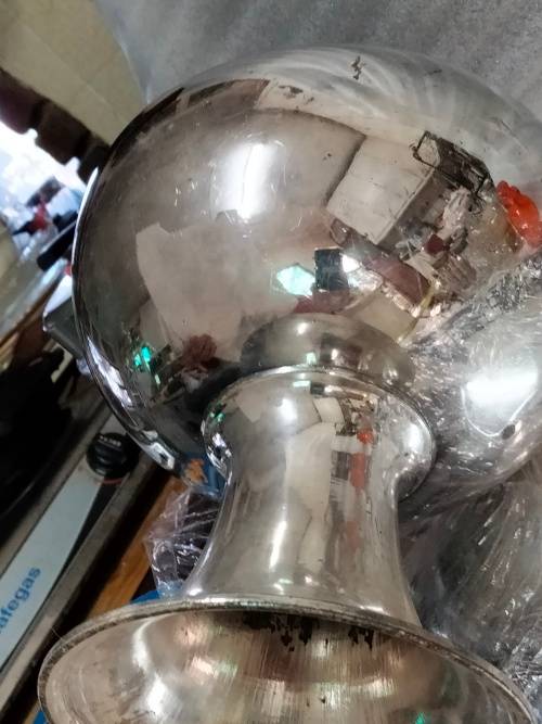 ROSE Bowl VASE made in England Expressly for JM Dempster 8095 York Street Sydney