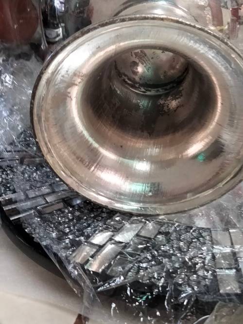 ROSE Bowl VASE made in England Expressly for JM Dempster 8095 York Street Sydney