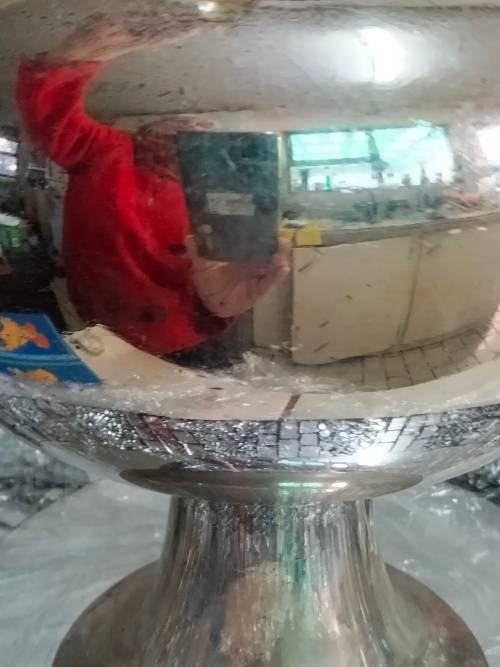 ROSE Bowl VASE made in England Expressly for JM Dempster 8095 York Street Sydney