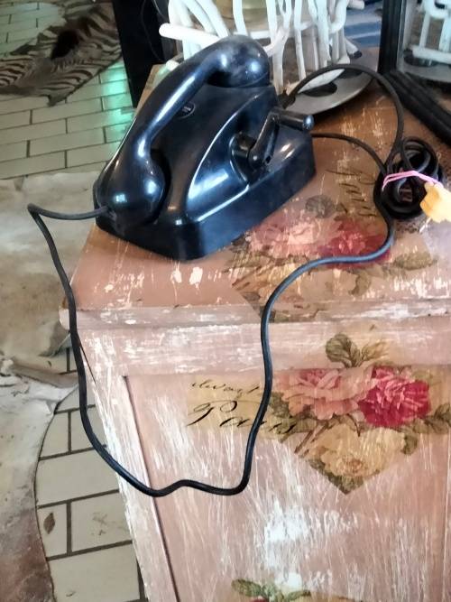 SIEMENS Telephone Bakelite Hand CRANK*LOOK At All My BUY NOW listings NO WAITING