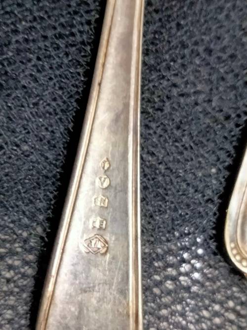 6 Fruit Spoons A1 Plated English LOOK At My BUY NOW LISTINGS NO WAITING