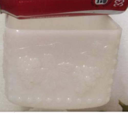 Milk Glass Pedestal Candy Dish