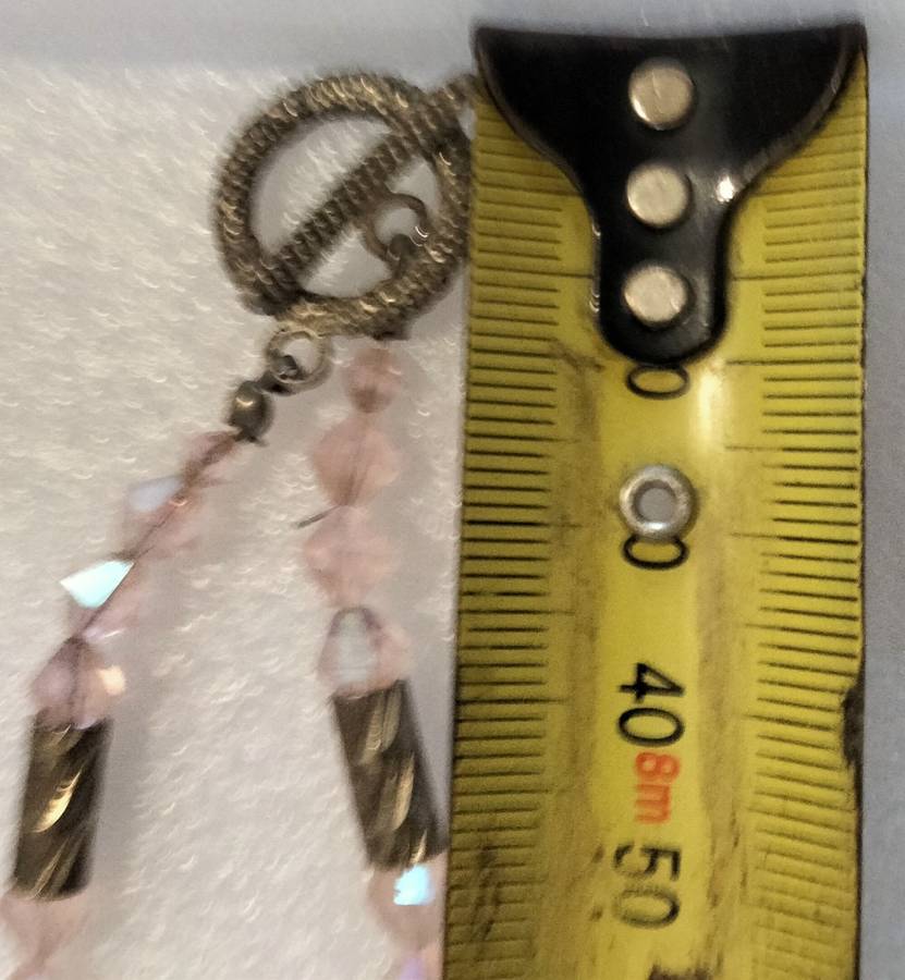 NECKLACE- Vintage Italian Glass Beads PINK mix Shapes+size*LOOK At My BUY NOW items NO WAITING