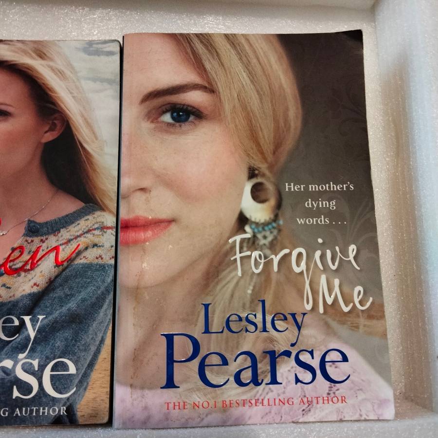 Book  LESLEY PEARSE - STOLEN +  FORGIVE ME Soft cover pre-owned