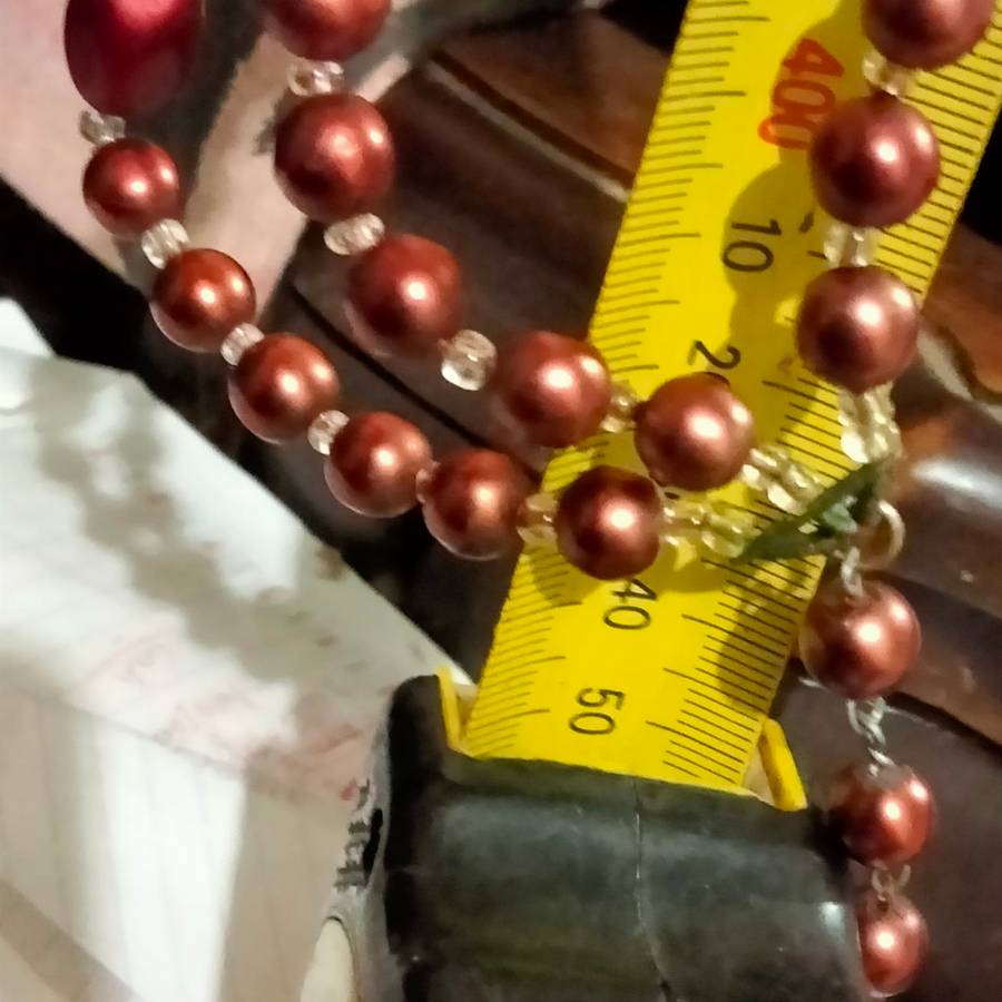 Necklace Bib 3 strand Czechoslovakia Purple Swirl glass hand made+Crystals faceted cut glass beads