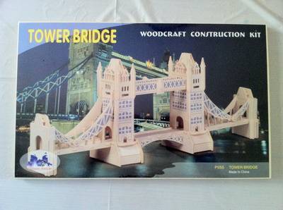 wooden crafts tower bridge
