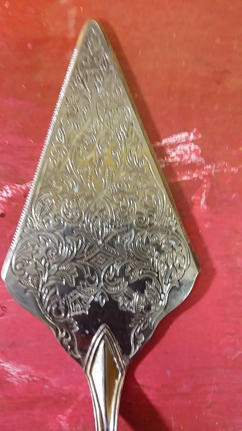 Cake Lifter and Cutter Exquisite pattern