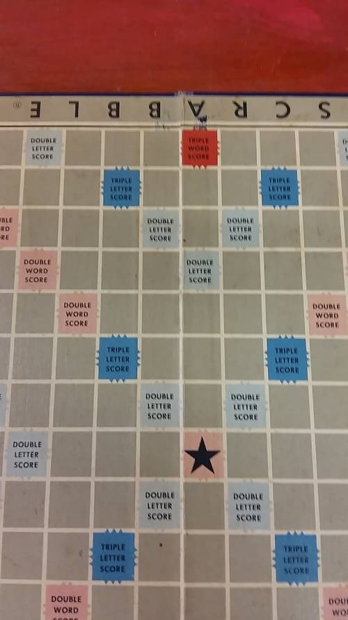 VINTAGE SCRABBLE SET