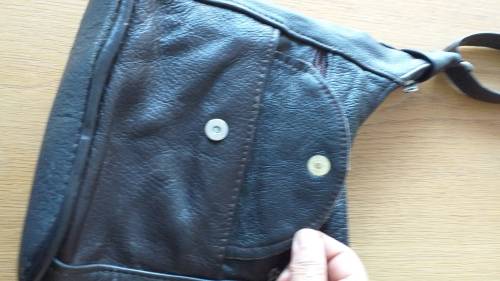 Genuine Leather Handbag with multiple compartments