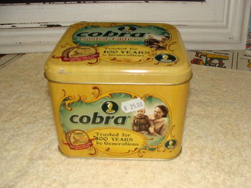 Cobra Vintage Tin
