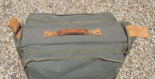 MILITARY CANVAS TRAVEL BAG