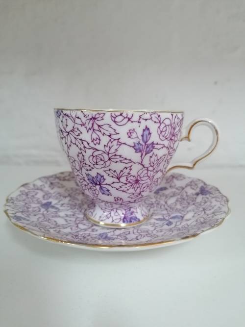 Small cup and saucer