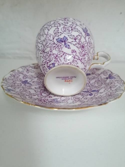 Small cup and saucer
