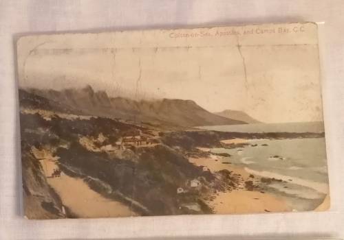 Vintage Cape Town Beaches Post Cards