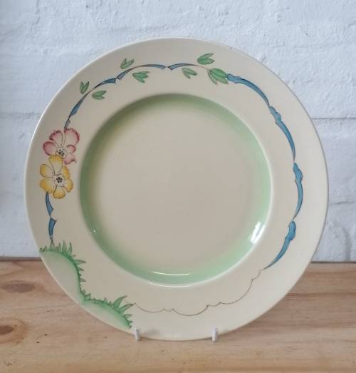 Clarice Cliff Plate Diameter 22.5cm